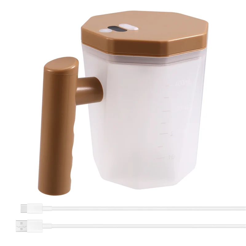 B83B-Digital Rechargeable Self-Stirring Coffee Mug For Automatic Mixing, Ideal For Office & Home