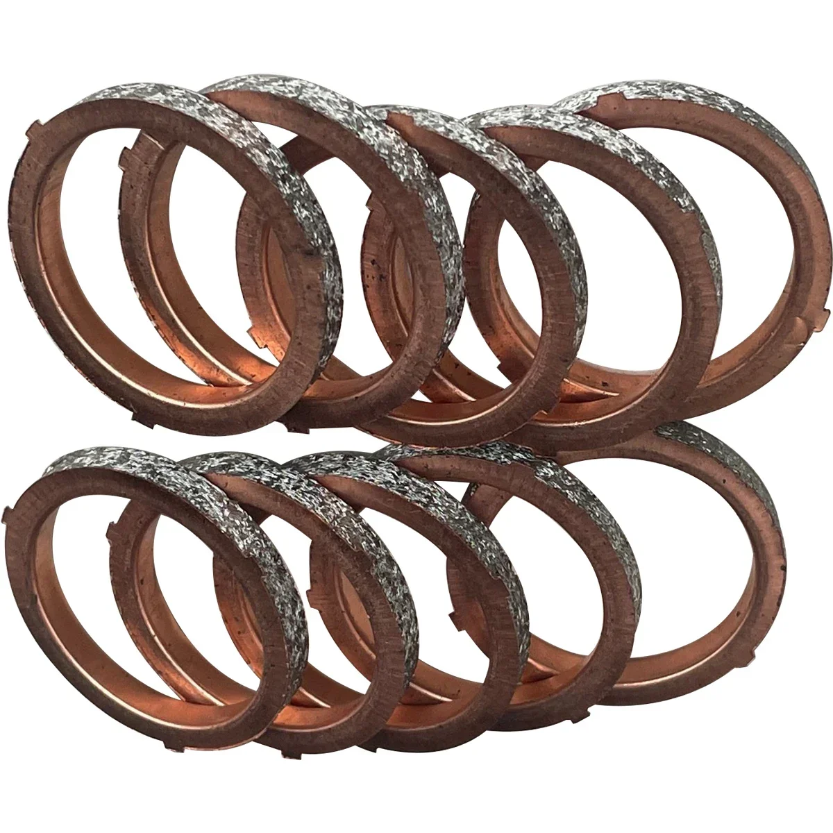 Прокладка выхлопной трубы для мотоцикла 33x41,5x5 для Hyosung GT250R 11-14 GV125 00-15 GV250 01-11 MS3 125 250 08-10 RT125 03-15