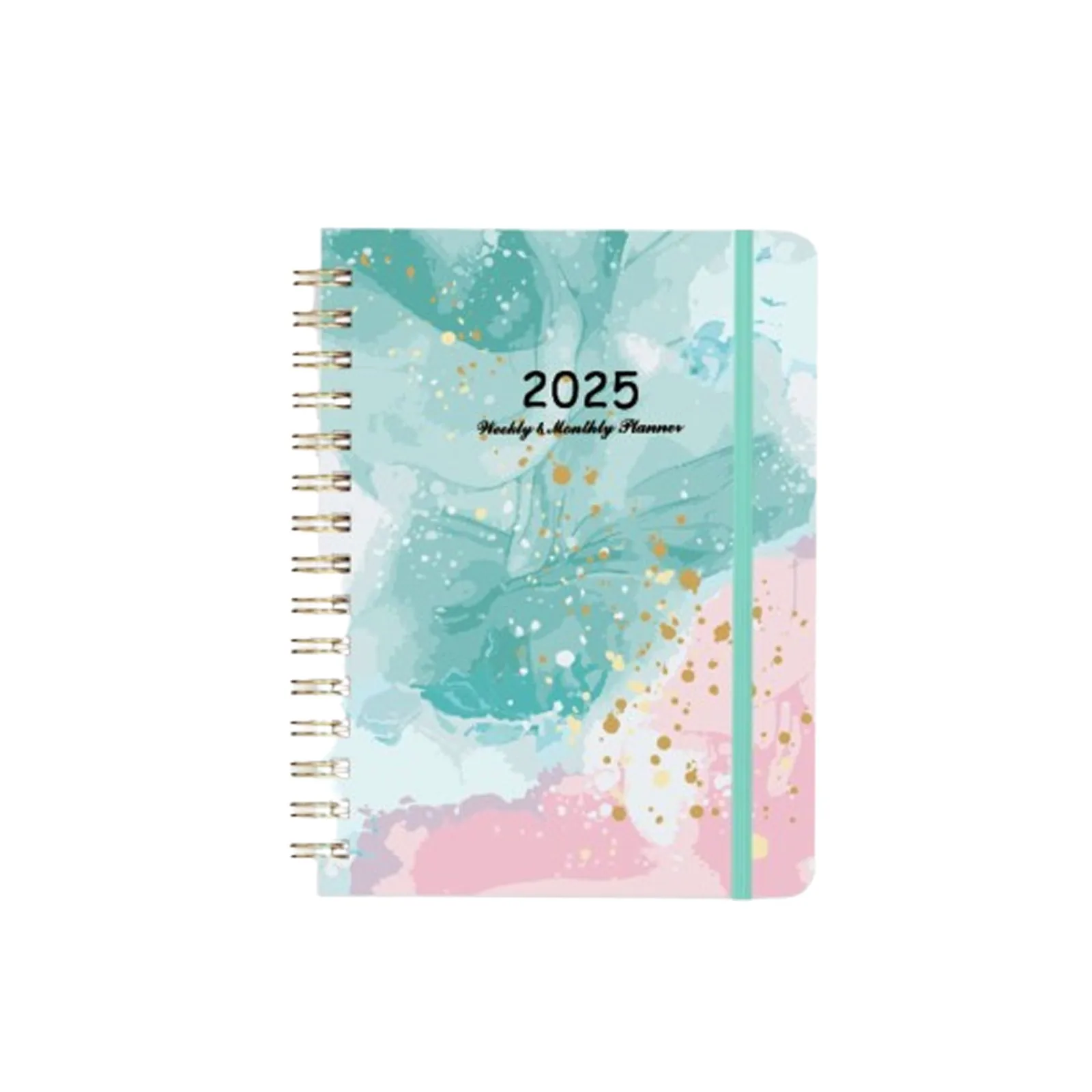 Notebook Daily Planner A5 Coil Schedule 2025 2024 new