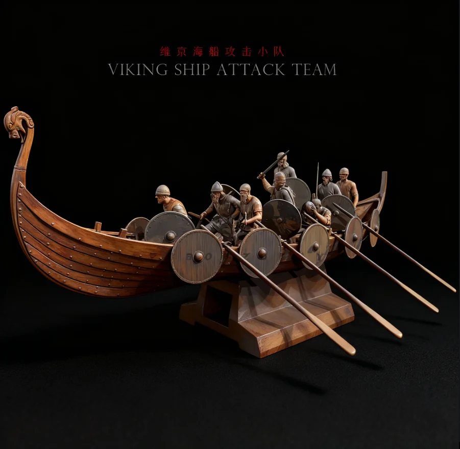 

Высота человека 25мм 38мм 50мм Набор моделей из смолы для самостоятельной сборки и раскраски (8 человек + лодка) TD-7652/3D