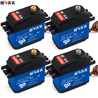 RCXAZ Metal Housing High Speed Metal Gear Digital Servo 20KG-35KG 180 Large Torque Waterproof for RC Car Crawler SCX10 TRX4
