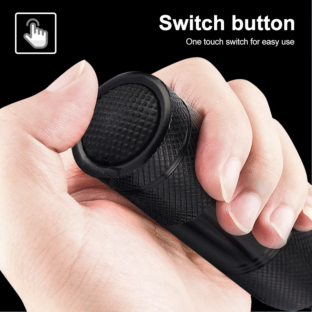 E5 Portable 625nm Red Light Flashlight Infrared Blood Vessel Light Finder Vein Instrument Red LED Flashlight Lamp Mini AAA Torch