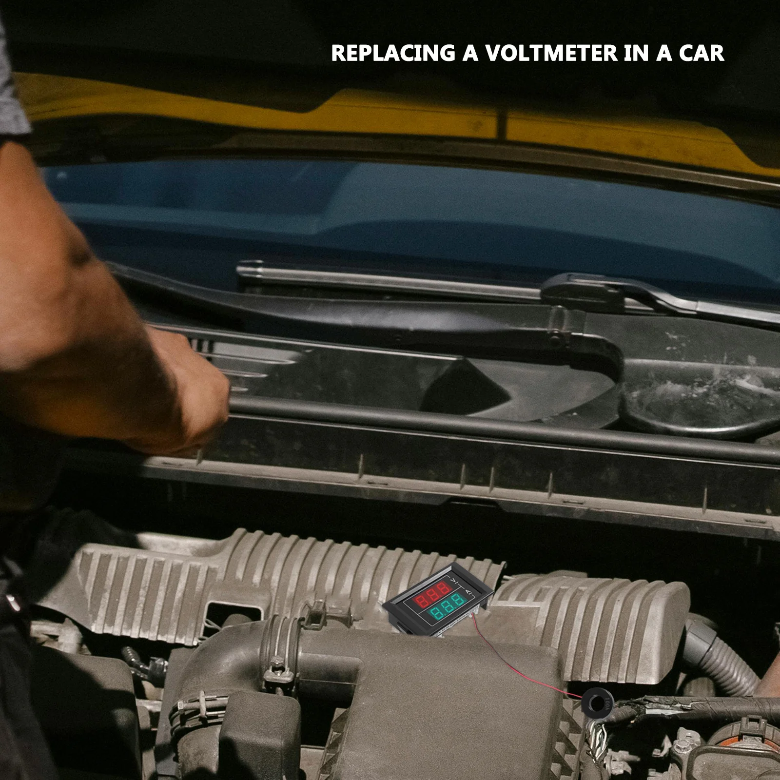 

Electronic Multimeter Digital Multimeter Tester Dual Display Compact Portable Durable Voltage Current Meter Electric Tester Tool