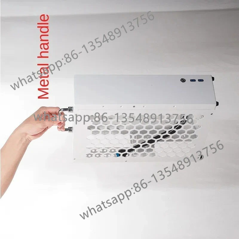 P05 Portable A4 Portable itx Mini Chassis, Direct Entry Half-Height Graphics Card atx Computer Chassis in stock