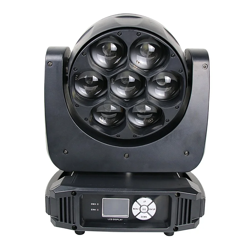 7x40W Big Bee-Eyes LED moving head light Stage effect wash light Disco DJ Party Club Bar dmx512 Stage light Event Show