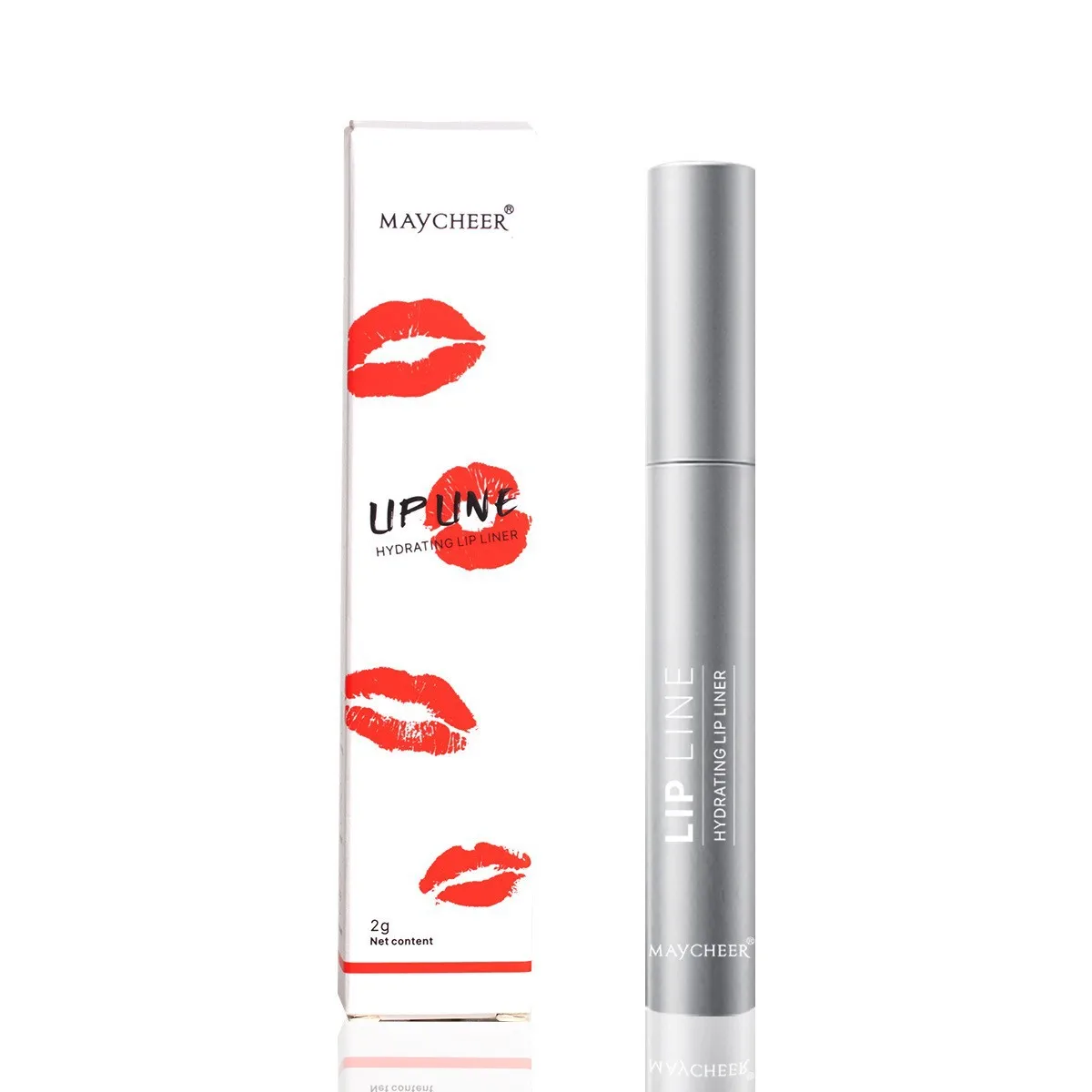 ดอกไม้รู้ Lip Liner Peel Off Tattoo Lipgloss กันน้ํา Long Lasting Matte Lip Tint สีน้ําตาล Contour Tearoff Lip Stain เครื่องสําอาง