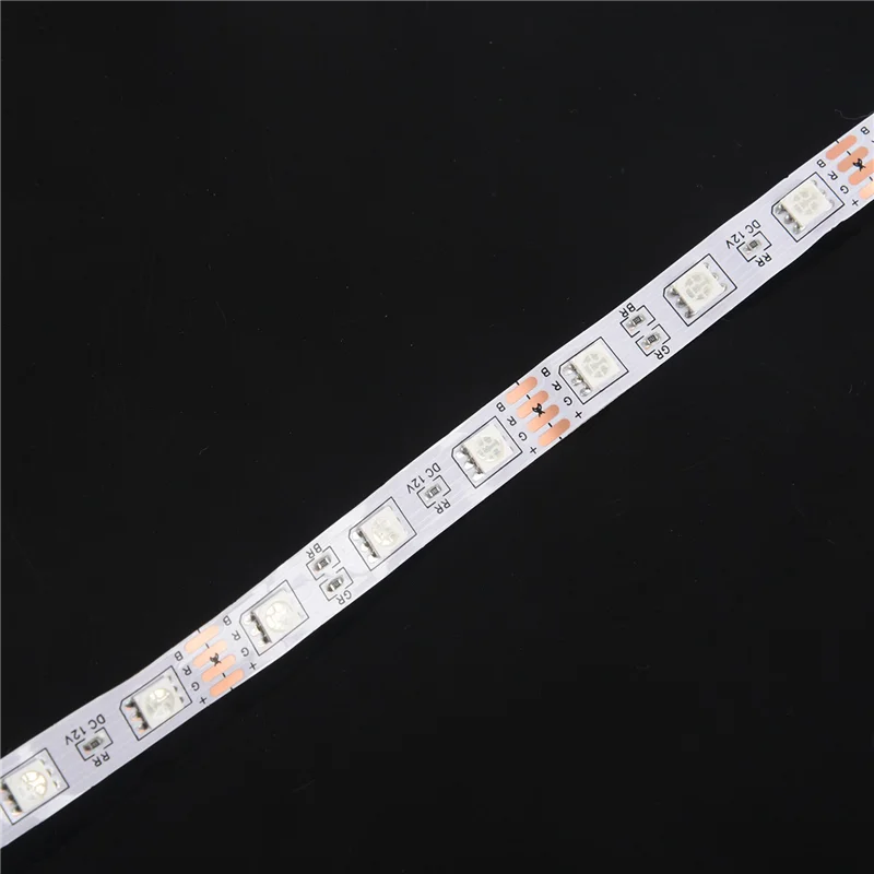 

LICE-6 Pcs 5M RGB 300 5050 LED Flexible Light Strip Non-Waterproof DC12V