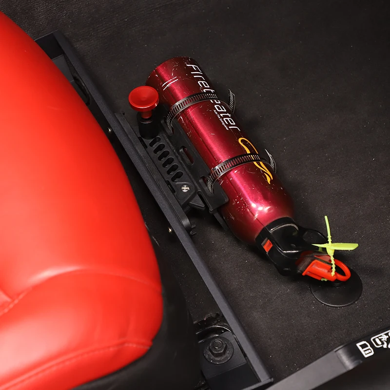 

Fit For Chevrolet Corvette C8 20-25 Car Co-pilot Front Passenger Seat Fire extinguishing bracket Interior Car Accessories