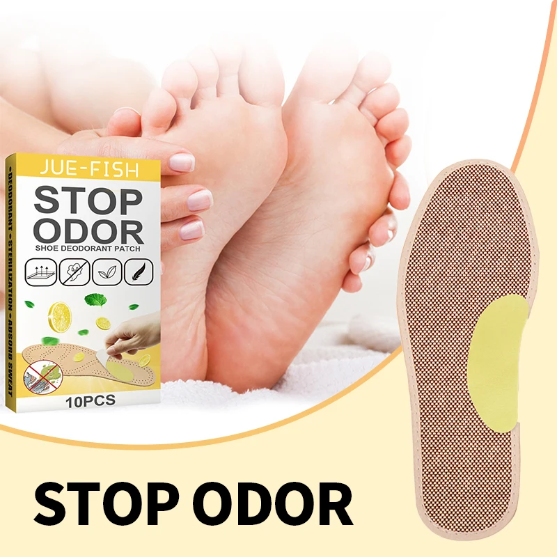 Shoes Deodorant Patch Foot Odor Removal Paste Footwear Stink Antibacterial Shoe Odor Insole Deodorizer Lemon Fresh Sticker