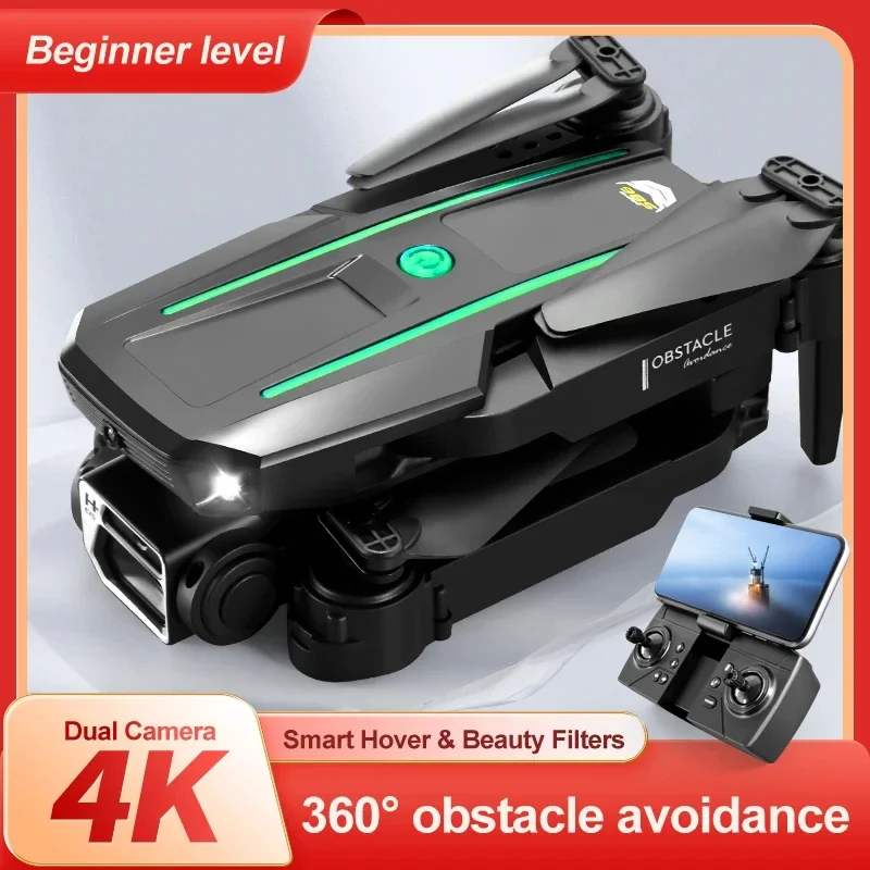 

S86 All-Direction Obstacle Avoidance Folding Drone with 4K HD Aerial Photography Mini Quadcopter Flying Remote Control Aircraft