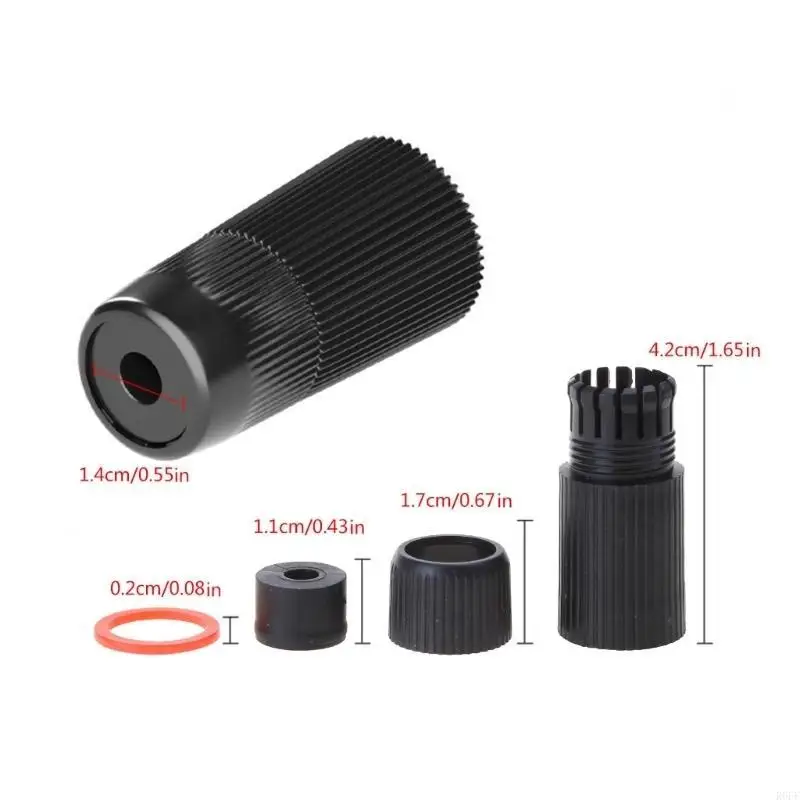 R6FF Water Waterproof RJ45 Conectores PA66 Ethernets Networks Acopladores Resistentes a Pull