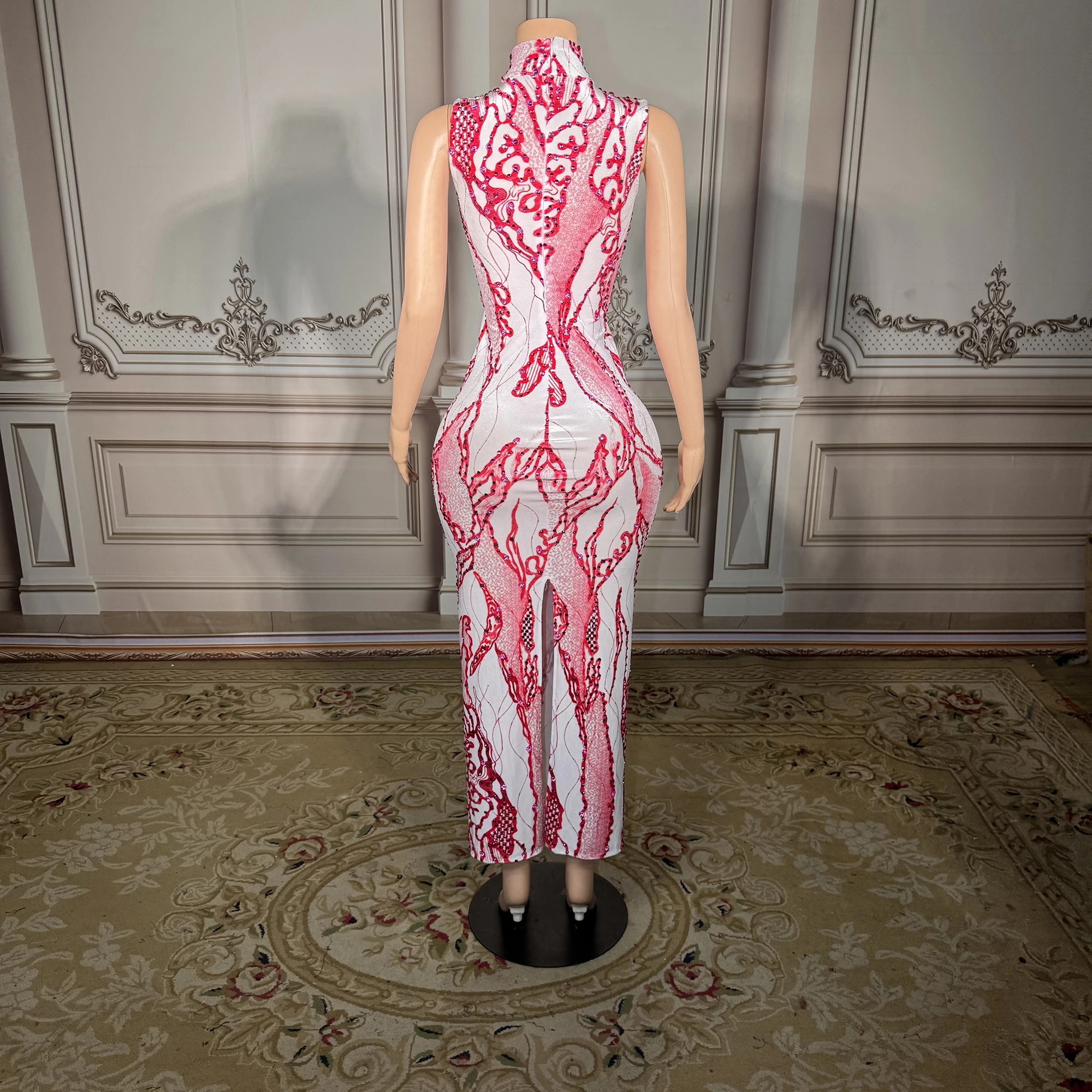 Vestido de noche delgado de verano personalizado para mujer, venta al por mayor de fábrica, Fiji Tonga, diseño Tribal polinesio, vestidos de graduación, vestido sin mangas con tirantes