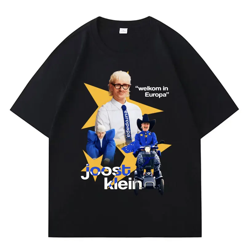 

Joost Klein Eurovision модная футболка мужская одежда футболка большого размера хлопковые повседневные футболки высокого качества поп эстетические спортивные