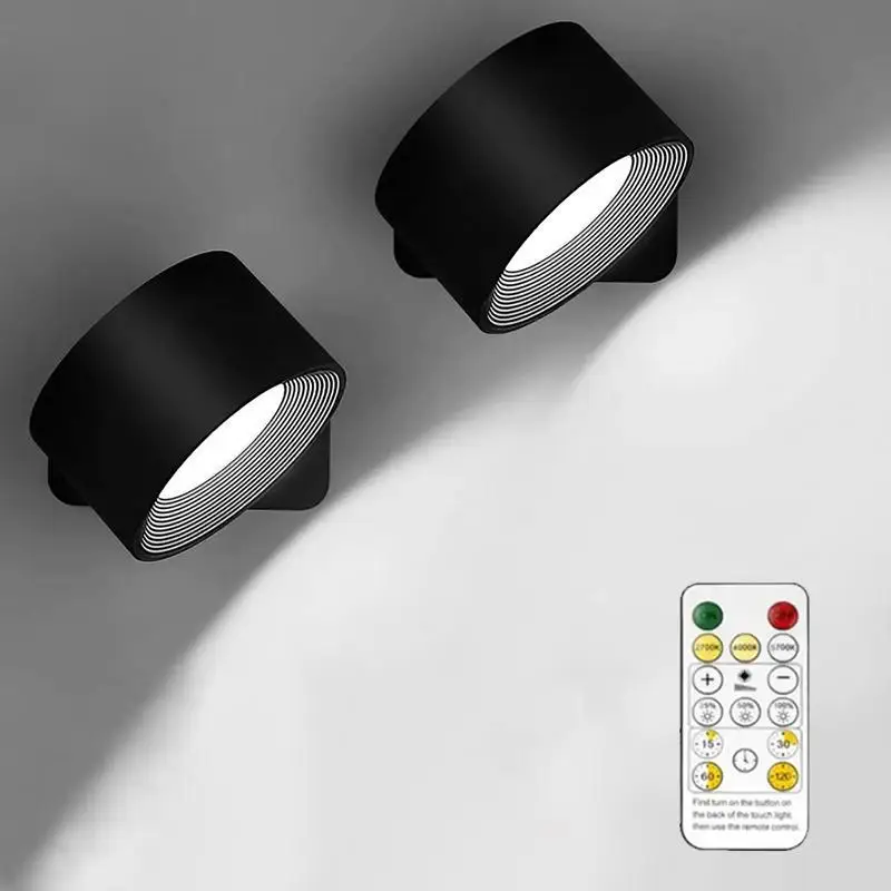 LED Night Light for Summer Gift, Rechargeable Adjustable Light with Remote Control for Bedroom, Display Wall, Cabinet, Hallway