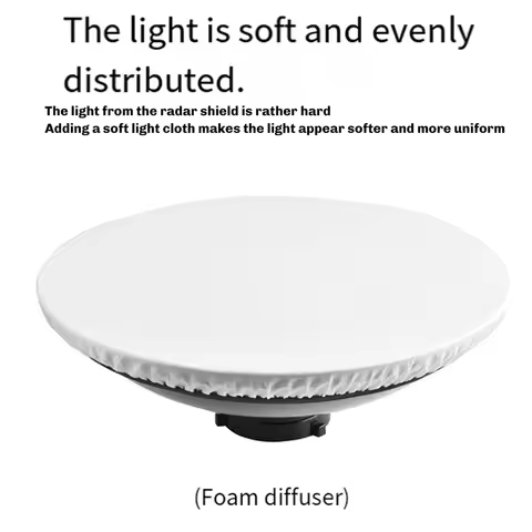 AT59 30cm Beauty Dish Reflector Honeycomb Grid for Studio Portrait Photography Enhanced Lighting Control