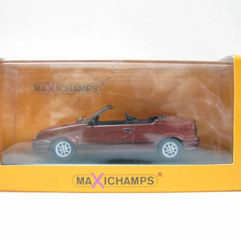 

Defects in paper box barcode Diecast Minichamps 1:43 Scale Renault R19 Cabriolet 1991 Alloy Car Model