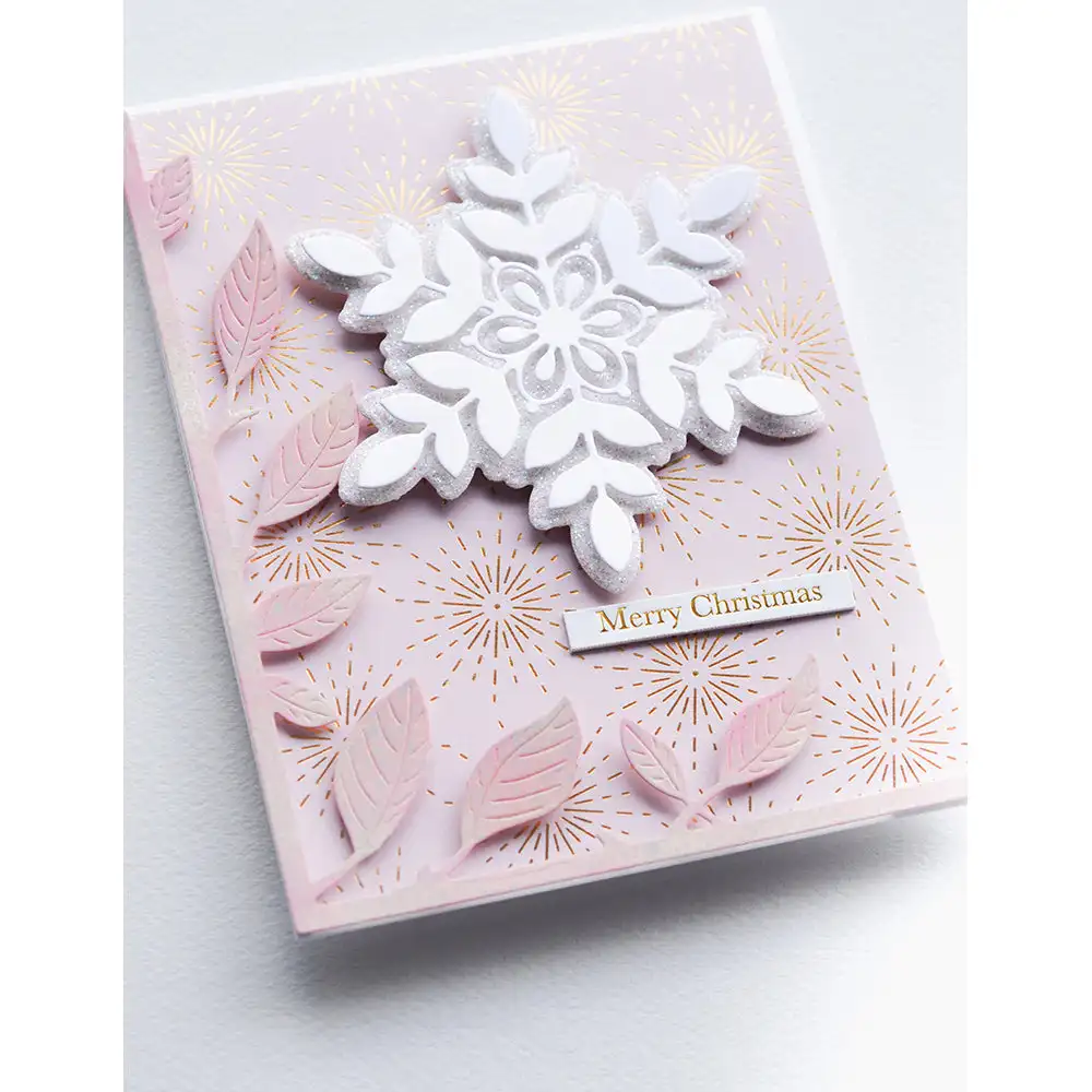 2023 AliliArts Metal Cutting Dies Aurora Snowflake diy Scrapbooking Photo Album Decorative Embossing PaperCard Crafts Die