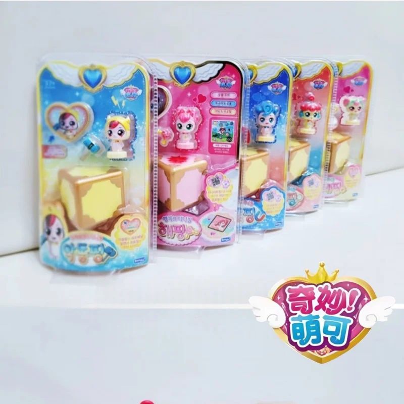 

Аниме-фигурка Teenieping Kawaii — сезон 1 в наличии! Поставляется с игрушкой-кубиком Моке Рубика в подарок для девочек Коллекционная фигурка