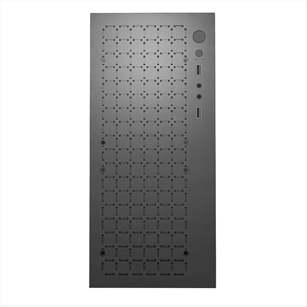 plplp MINI Computer Case M-ATX/ ITX Computer PC USB2.0 Chassis Support SSD 3.5 Inch HDD Mini PSU Case