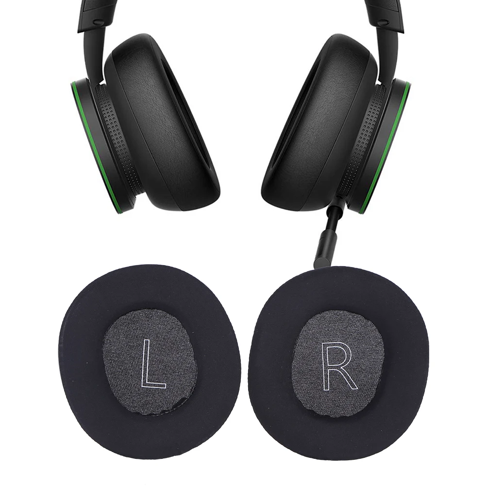 Cooling Gel Replacement Headphone Earpads Memory Foam Headset Ear Cushions Protein Leather for Microsoft Xbox Series Headphones