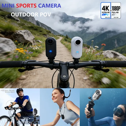 Mini cámara corporal Wifi casco manillar cámara H88 motocicleta carretera deporte leva batería cuerpo cámara Full Hd acción deportiva