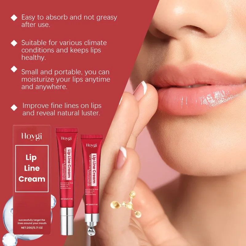 Lip Line Repair Cream Moisturizing Instant Plumping Exfoliating Lip Zone Corrective Complex Increases Elasticity Daily Lips Care