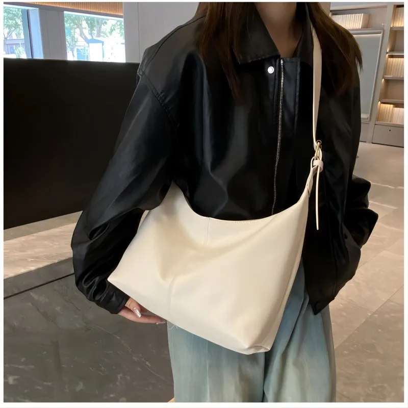 CGCBAG Lage Capacity Women Messenger Bag 2023 Fashion Shoulder Bag High Quality PU Leather Female Tote Bag Simple Handbags