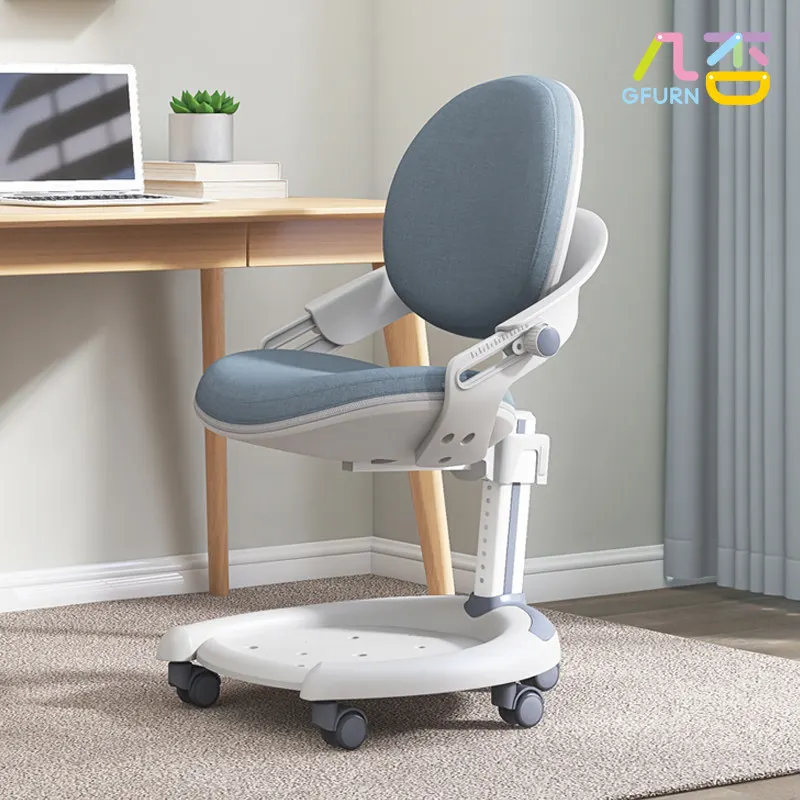 Multifunctional Height Adjustable Kids Study Chair, Ergonomic Children Desk Writing Learning  Chair