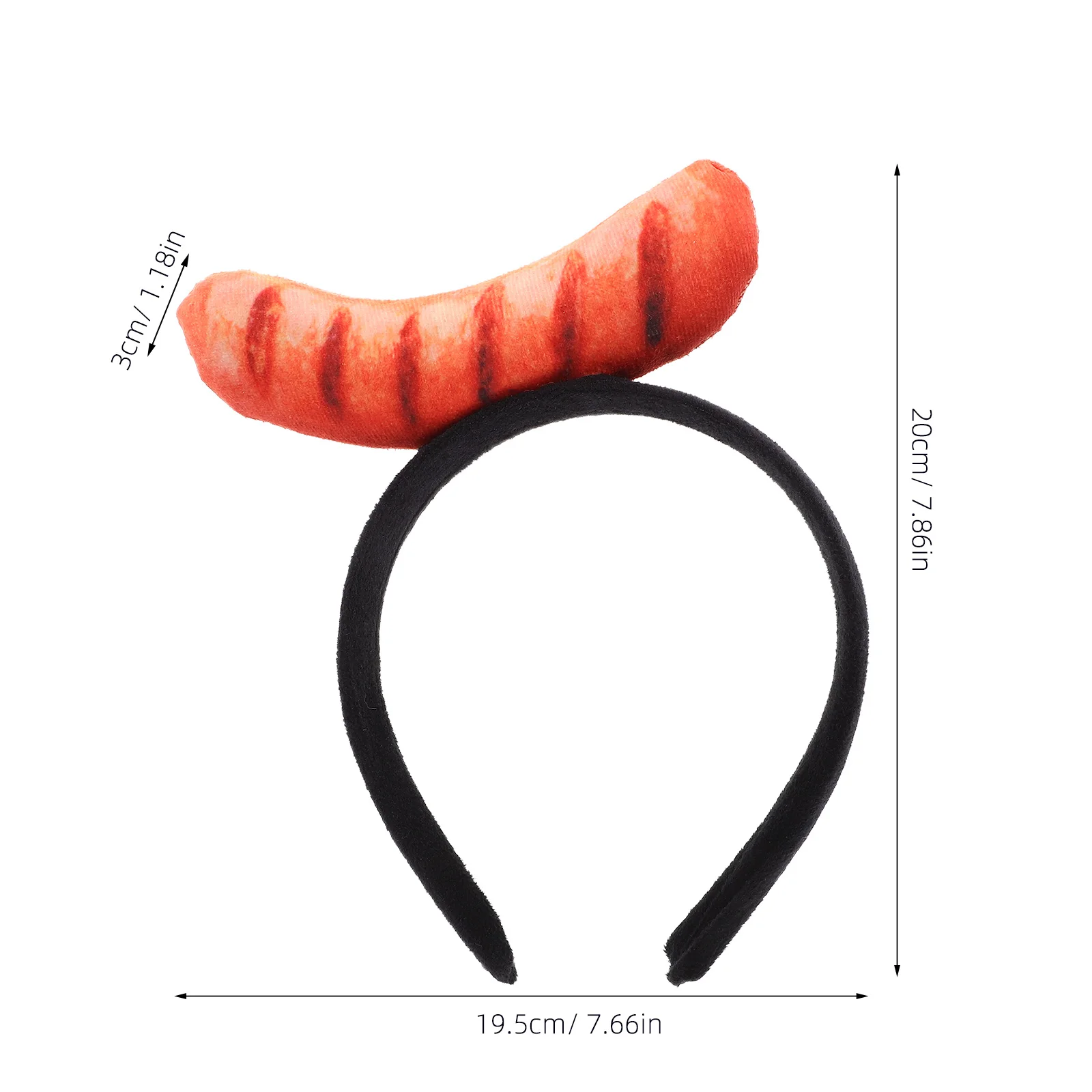 Simulation Lebensmittel Stirnband Neuheit Dress Up Zubehör Frauen Lustige Foto Requisiten Party Kostüm Stirnbänder Geburtstag Bühne Leistung