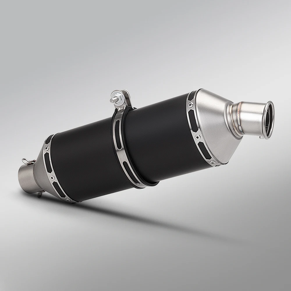 51mm universal escape muffer for F850GS F750GS TMAX560 790ADV GSX250 CBR400 Z900 T160 with db