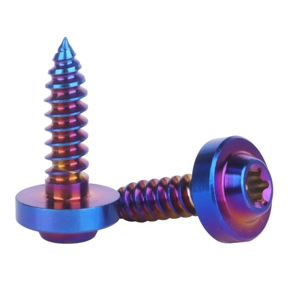 Rust Proof Titanium Self Tapping Screw M4 M5 Torx Drive Torx Umbrella Screw GR5 Trim Panel Screw