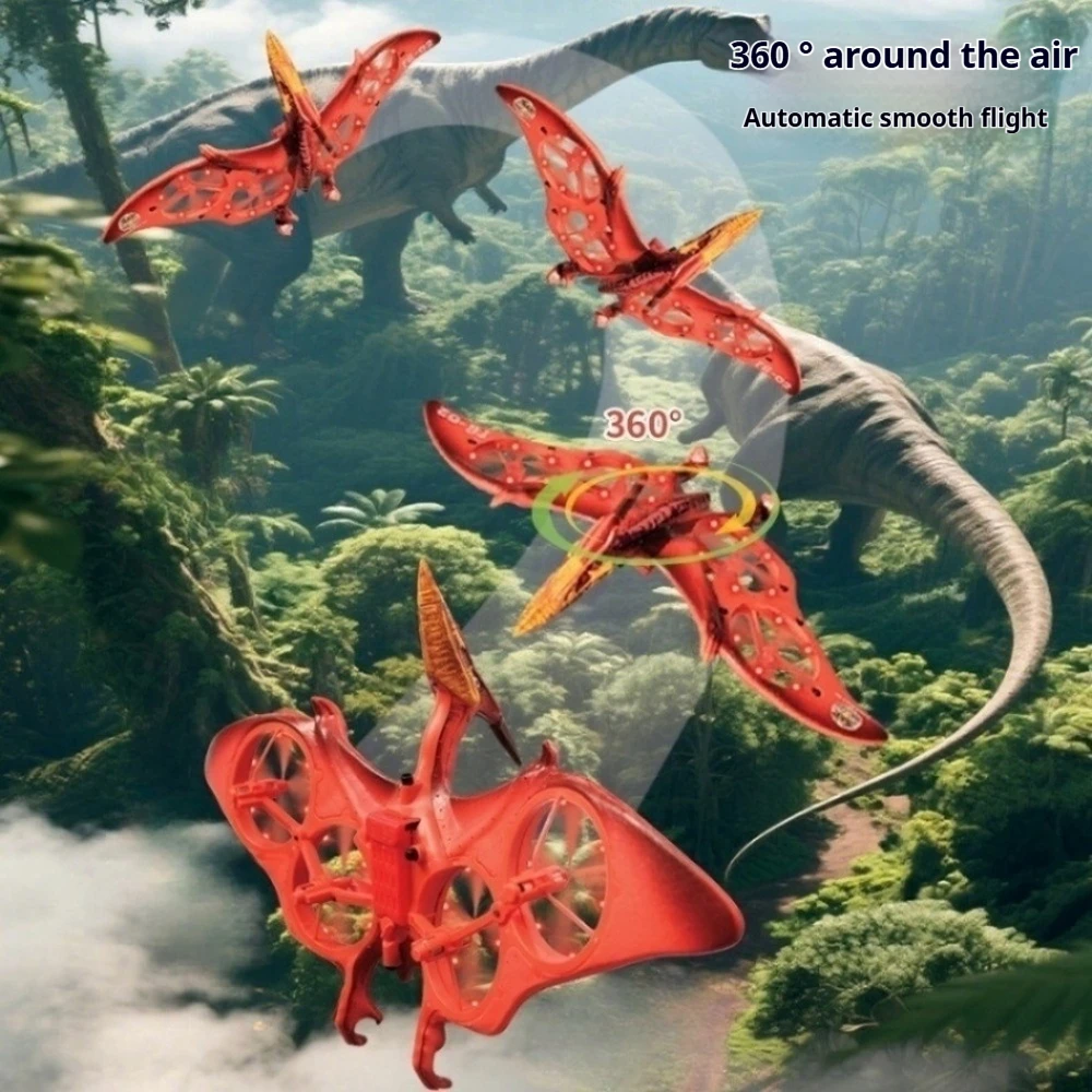 طائرات التحكم عن بعد الشهيرة، لعبة نموذج طائرة بدون طيار لمقاتلة التيروصور الجديدة لتجنب العوائق #5