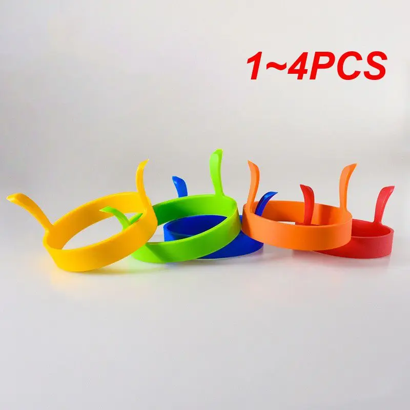 1~4PCS Non-stick Pancake Ring Mold Safety And Health Non-stick Coating Convenient Popular Innovation Trend Cooking Tools