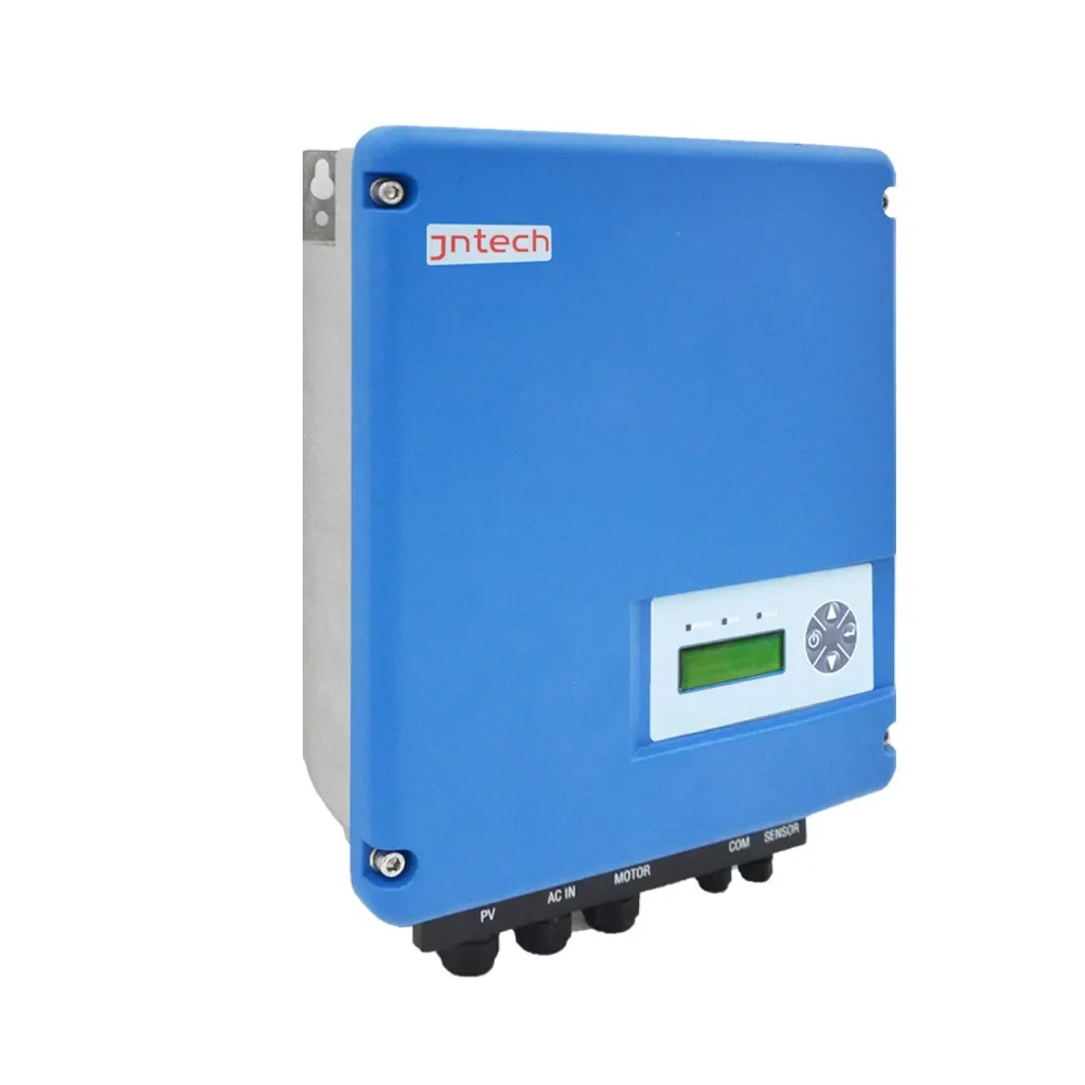 

Jntech 2.2kW 220/230V Hybrid Single/Three Phase Solar Pump Inverter For Irrigation With Advanced IGBT power module