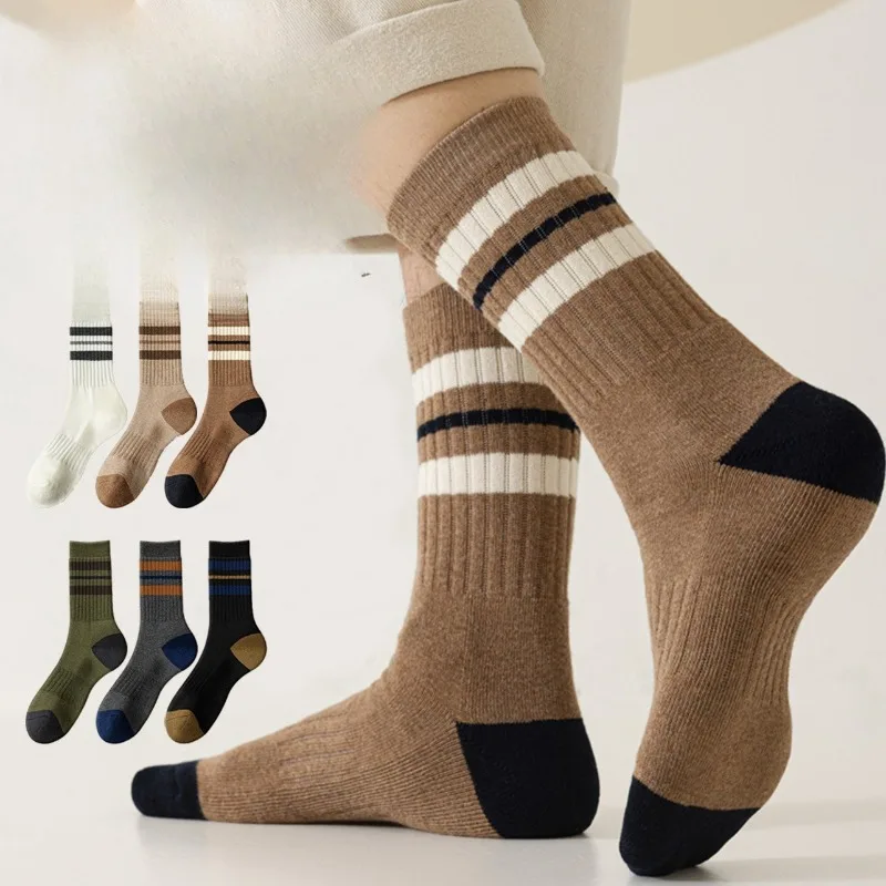 

6 Pairs Men's Breathable Comfortable Lot Sports Sock Fashionable versatile Ankle Socks Cushion Athletic Running Socks