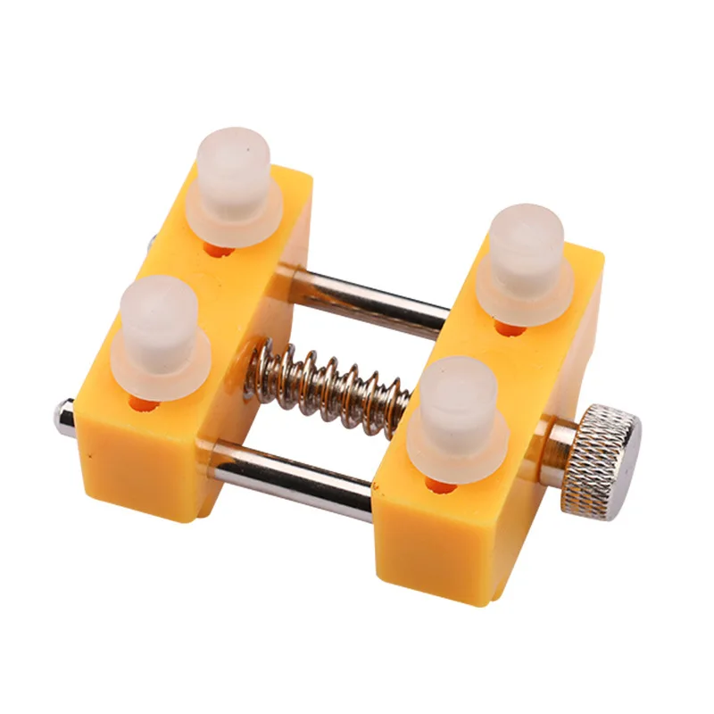 1 قطعة حامل ساعة قابل للتعديل مزيل ساعة حركة حامل قاعدة الطلب المثبت ساعة أداة إصلاح لصانع الساعات