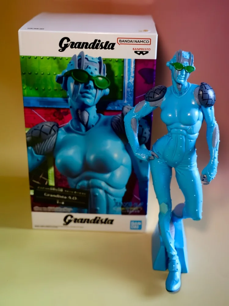 

Подлинная Bandai Banpresto Jojo's Bizarre Adventure Stone Ocean Grandista Stone Free Аниме Фигурка Модель Коллекционная Фигурка Игрушки