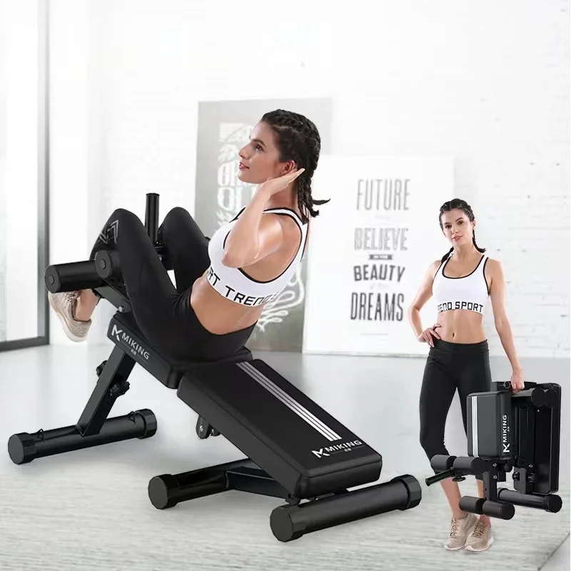 Indoor Multi-function Abdominal Training Waist Machine benches Gym Fitness Equipment Sit Up Bench