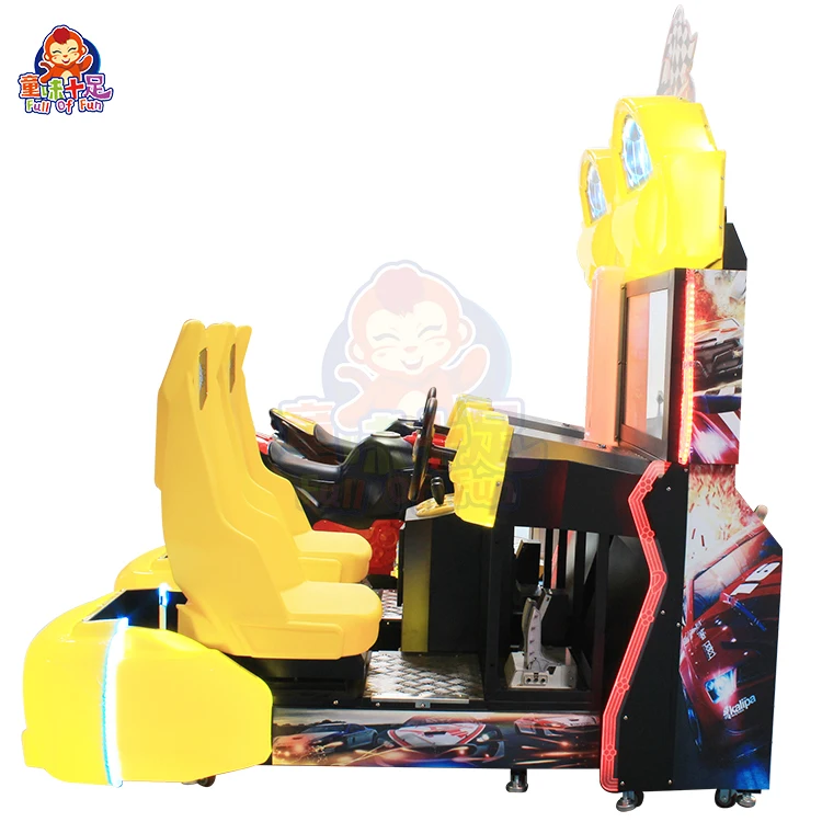 High Quality Premium Simulation Driving Motorbike Racing Video Game Centre Machine for Two Players 1 Year Warranty