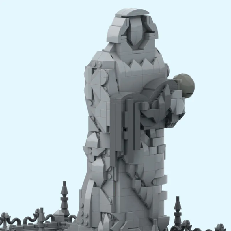 Moc Building Blocks Medieval Architecture Model Hero Memorial Tower Modular Technology Building Blocks Gift Toys DIYSet Assembly