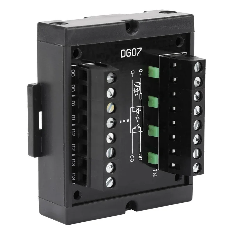 B04C-DG07 Level Converter, 4-Channel NPN To PNP Signal Conversion Level Converter Wide Voltage 10-28V