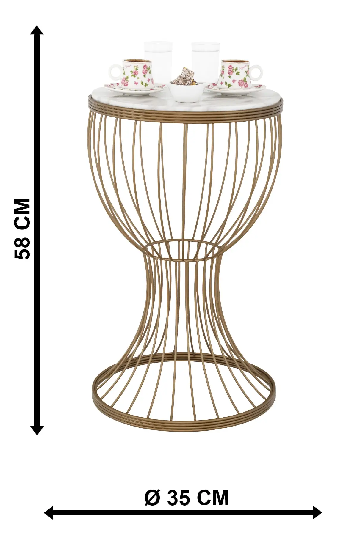 Style 2 Way Tumbled Coffee Table Top material Marble pattern Wood Coffee Table