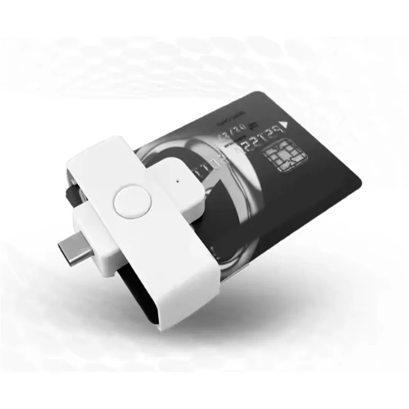 AAAEL-Pocket Mate ISO7816 ACR39U-NF Lector de tarjetas inteligentes USB tipo C interfaz de chip integrado