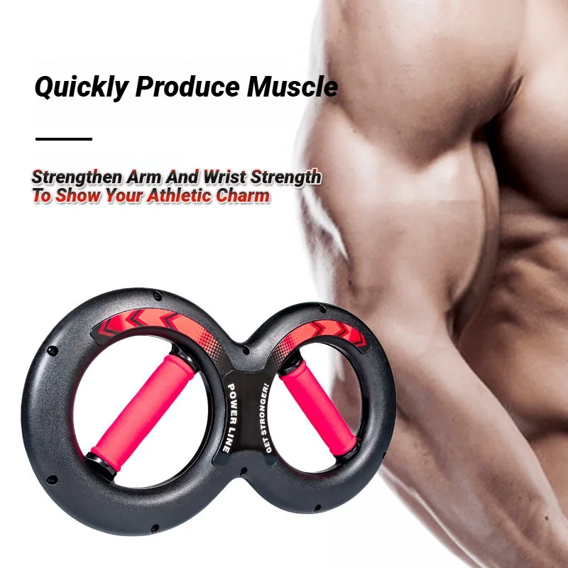 Hand Strength Grip Trainer Multifunction Forearm Force Fitness Springs Power Wrist Arm Exerciser Of 8 Shape Strengthener Equipme image 2
