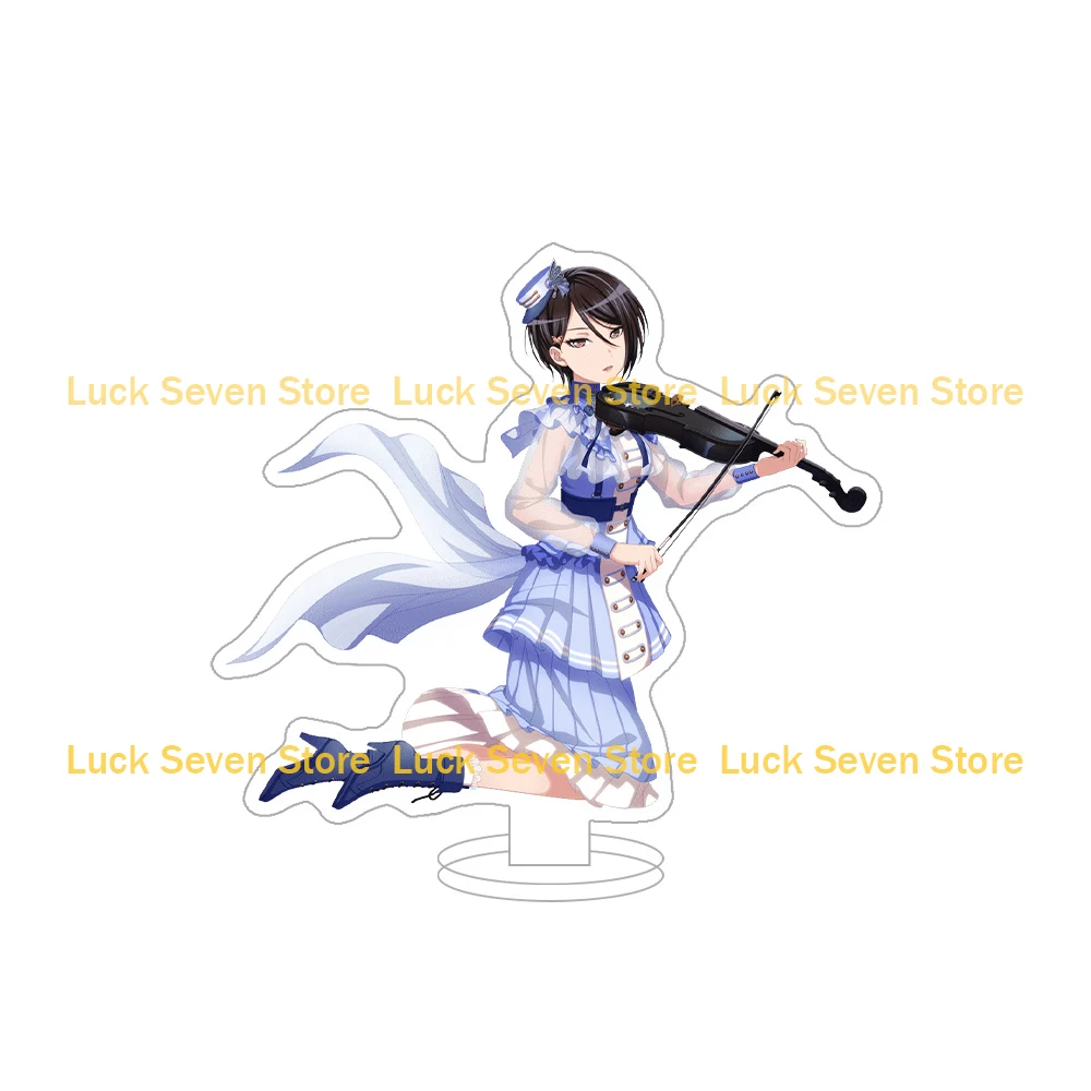 Lucky Seven Official Girl band Morfonica Kurata Mashiro Hiromachi Nanami Futaba Tsukushi Acrylic stand desk ornament anime gift