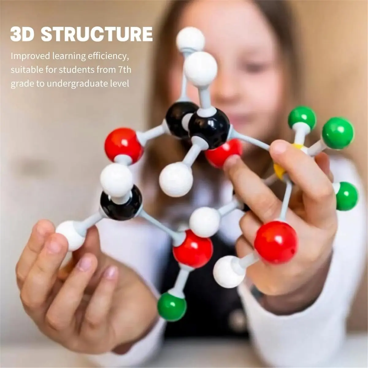 Budget-Friendly-Molecular Model Kit (267pcs), Organic Chemistry Molecule Science Gifts for Ochem and Inorganic Students and Teac
