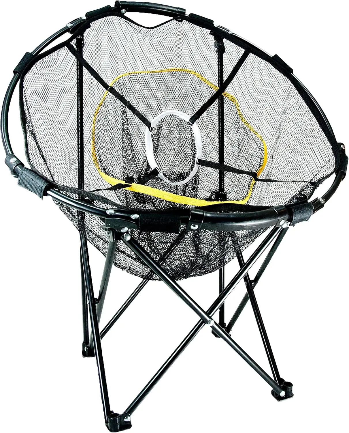 

Collapsible Chipping Net for Golf Practice, 3 Baskets Portable Folding Target