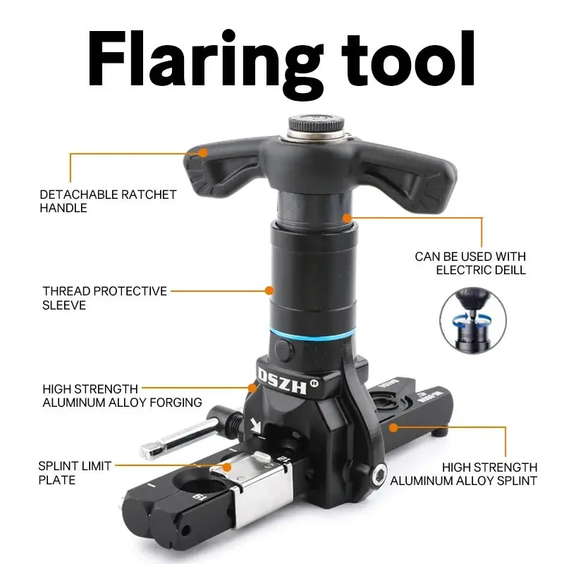 موسع الأنابيب النحاسية WK-806N-L، مثقاب كهربائي محمول ثنائي الغرض