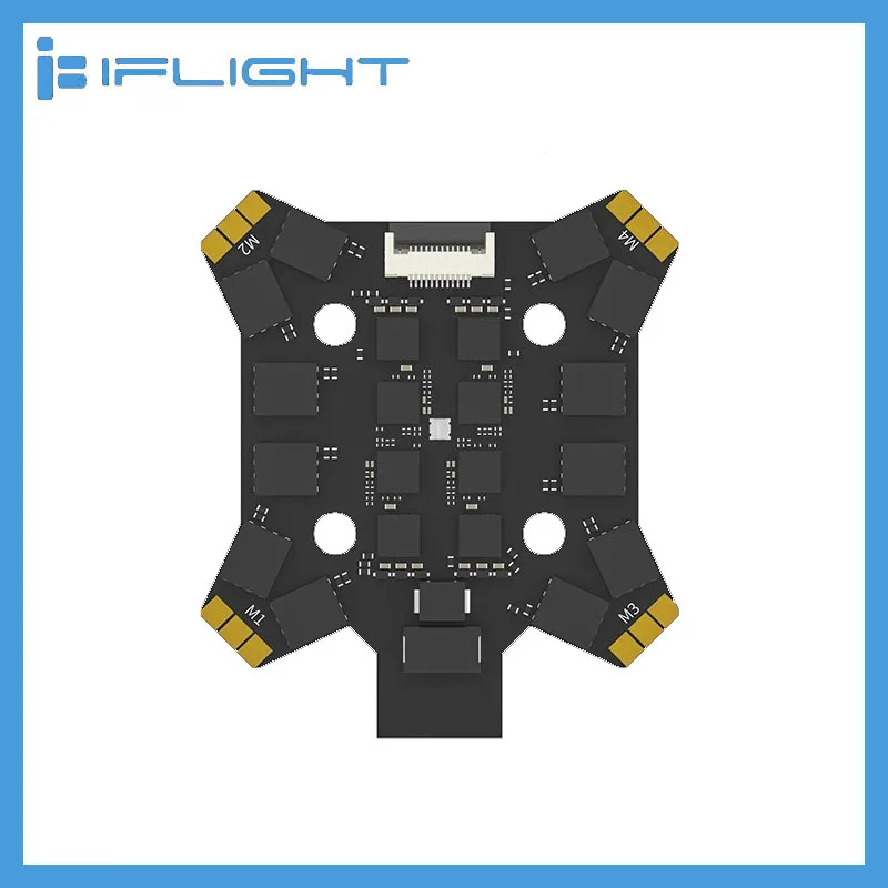 iflight-esc-borg-60r-3-8s-4-in-1-esc-con-fori-di-montaggio-20x20mm-per-parti-di-droni-da-corsa-fpv