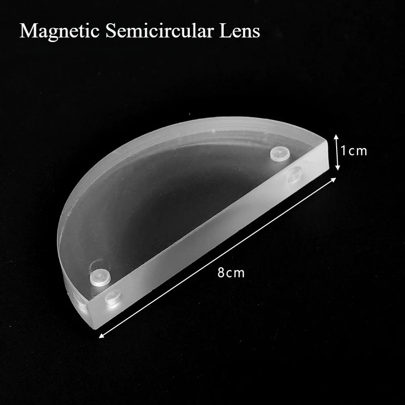Magnetic Three-Line Light Optical Experiment Kit Convex Concave Lens For Physics Teaching Light Refraction Reflection Demo